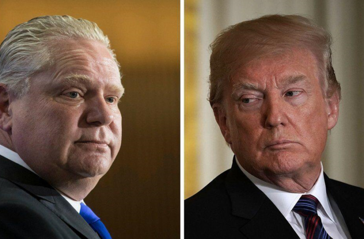 Donald Trump, Premier Doug Ford